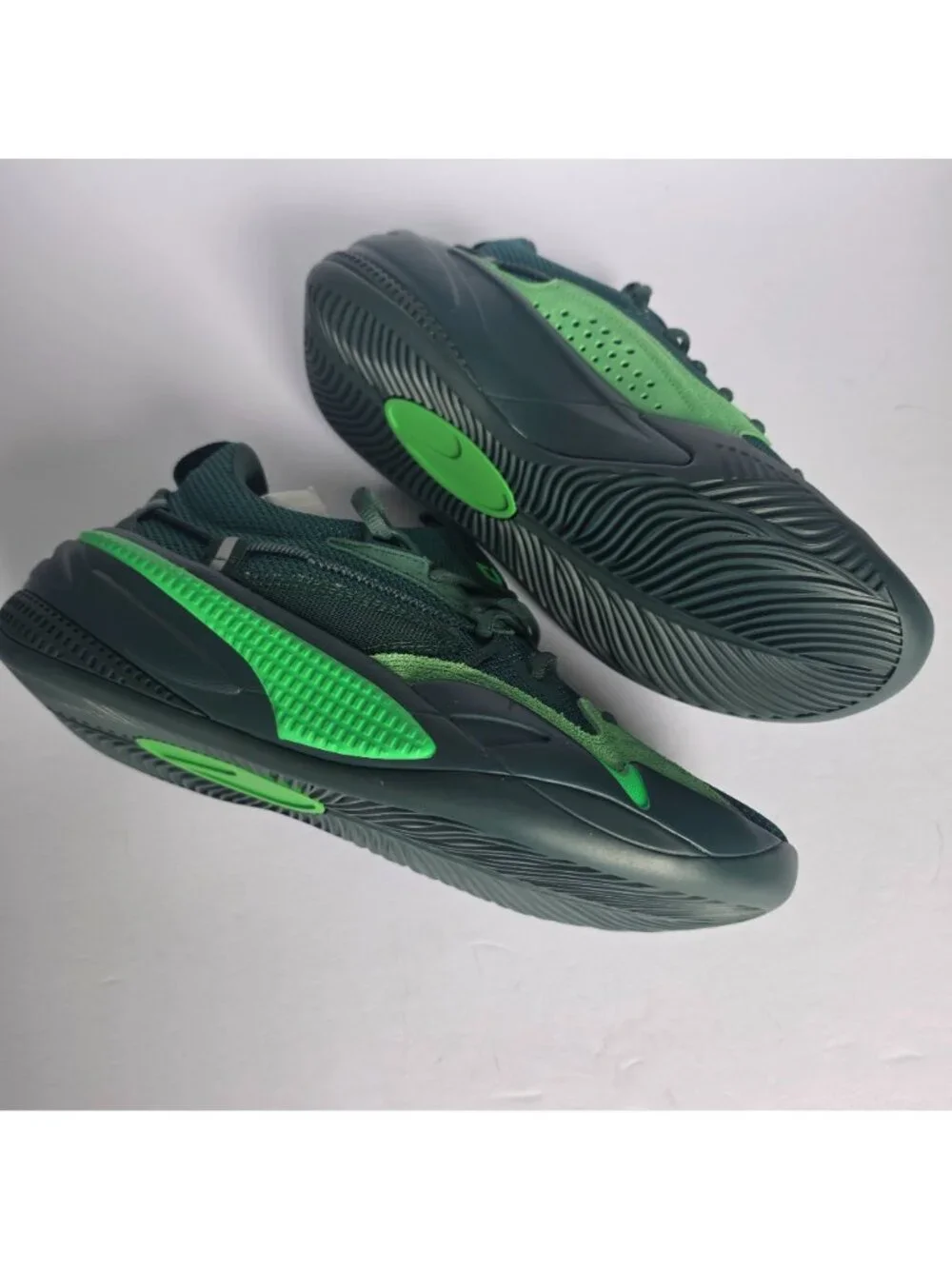 PUMA RS-Dreamer 10 Bistro Green Neon Running Training Sneakers Chunky Athletic